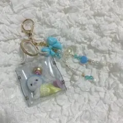 シルバニア赤ちゃん用持ち運びケース ビーズチャーム付き♡小物収納にも◎ 3