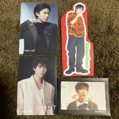 SnowMan 阿部亮平タペストリー/W viviステッカー＆クリアカードセット