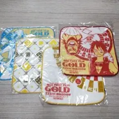 2016年ワンピースフィルムゴールド　セブンイレブン限定タオルハンカチ4枚セット
