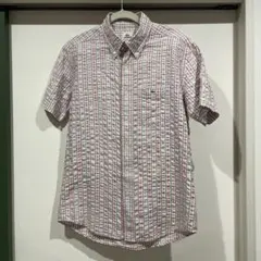LACOSTE 90s check shirt チェックシャツ 半袖シャツ