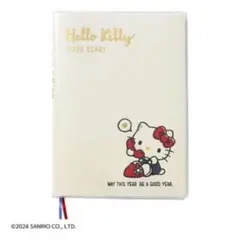 ハローキティ 2025年週間ダイアリー KTB6コマダイアリー25 B6