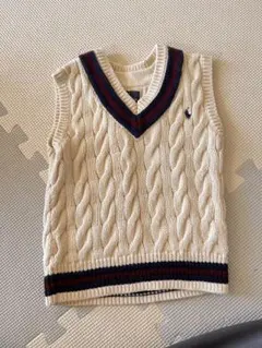 ＊美品＊タイムセール中　ポロ　by ラルフローレン　キッズ　ベビー　ニットベスト