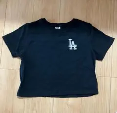 MLB LAロゴ ドジャース　単丈Tシャツ