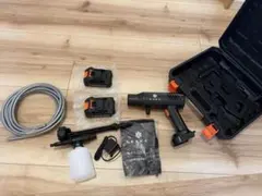 KAKA リチウム高圧洗浄機※お得なバッテリー2個付き ※値下げ