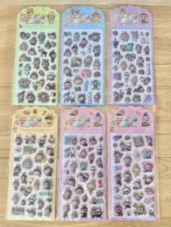 キャラクター　立体シール