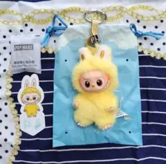 の*ち様 【P】LABUBU PIN FOR LOVE ミニラブブ　イニシャル