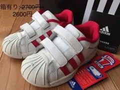 スニーカー adidas  superstar  15㎝