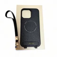 CUSTYPE iPhone16promax 対応ケース ブラック