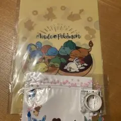 新品　クリアファイル マスキングテープ ジッパーバック ポケモン