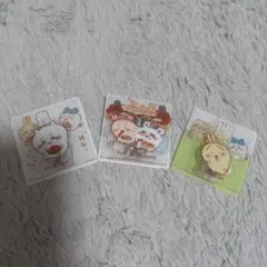 ちいかわ アクリルシーンクリップ ビスケット 3点セット