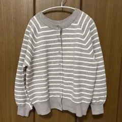 studio CLIP クルーネックカーディガン