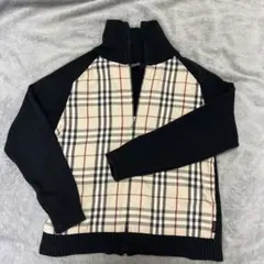 BURBERRY BLACK LABEL ノバチェック柄ジャンパー サイズ2