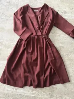 新品タグ付】グレースコンチネンタル カシュクールサロペット ボルドー