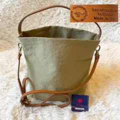 美品★豊岡鞄 TUTUMU Cube ショルダーバッグ トートバッグ 2Way