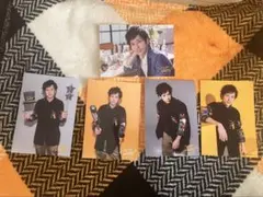 嵐 二宮和也さん ブロマイドカードセット 小さい方のカードは両面写真