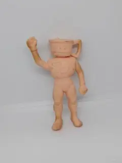 当時物 ティーパックマン デカ消し 肌色 キン消し レトロ