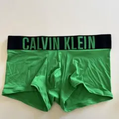 カルバンクライン　ローライズボクサー　L(M) グリーン　ナイロン　メンズ下着