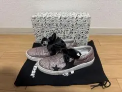 converse ピンクラメ スニーカー 24.5cm