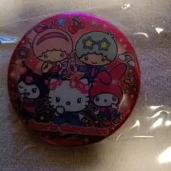 サンリオキャラクターズ　キラキラBIG缶バッチ2