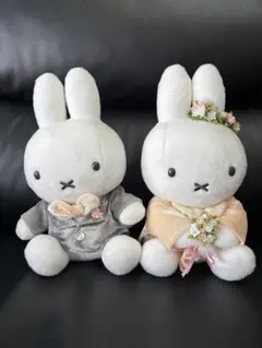 値下げしました　ミッフィー ウェディングドール　ぬいぐるみセット