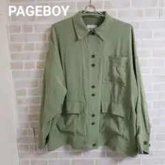 【処分SALE!!最終値下】PAGEBOY クリアミリタリージャケット