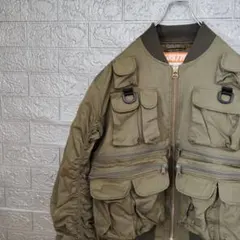 キックスKIKS TYO古着ミリタリージャケットMブルゾン　MA1