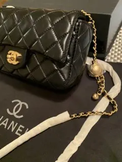CHANEL シャネル ブラック ショルダーバッグ ノベルティ マトラッセ