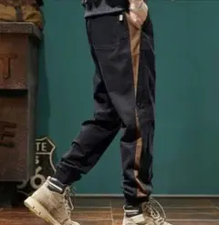 【ラスト1点】　 ジョガーパンツ　ワークパンツ　カーゴパンツ　ウエストゴム