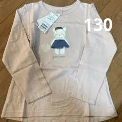 プティマイン アニマルモチーフ長袖Tシャツ