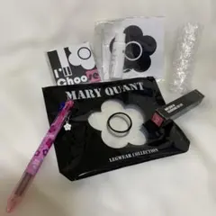 マリクワLEGWEARコレクショングロス　クレンジング　千代紙　ボールペンセット