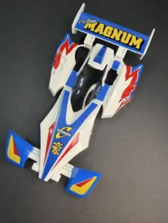 本体のみ組立済】 サイクロンマグナム ミニ四駆 年代物 当時物 裏絵
