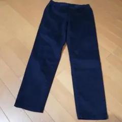 GU　ジーユー　パンツ　L ネイビー　紺色　ゴム