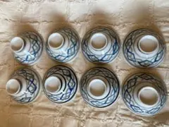 昭和　レトロ　お茶碗　8個セット