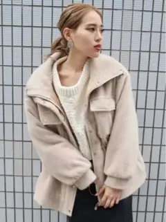 オーバーサイズ ブルゾン