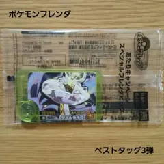 ポケモンフレンダベストタッグ3弾 タケルライコ