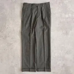 セール中✨【Aquascutum】高級英国ブランド◎スラックス パンツ グレー