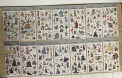 大人の図鑑シール ディズニー　カミオジャパン　14種類　コンプリート