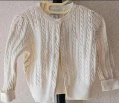 Ralph Lauren ケーブルニットカーディガン 18M