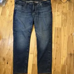 UNIQLO JEANS ストレートデニム ダークブルー