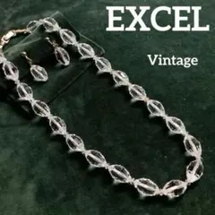 EXCEL エクセル　スワロフスキー　ネックレス　イヤリング　他１点