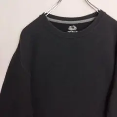 r*y様 フルーツオブザルーム スウェット トレーナー 無地スウェット ブラック