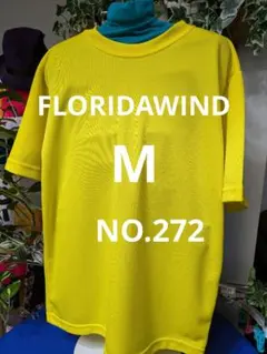 FLORIDAWIND イエロー Tシャツ M　NO.272