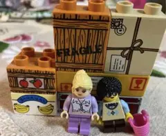 LEGO デュプロ　レゴミニフィギュア　ブロック　積荷　まとめてセット