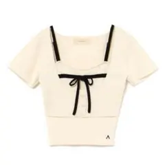 andmary Alma cachecoeur tops アンドマリー 半袖 - メルカリ