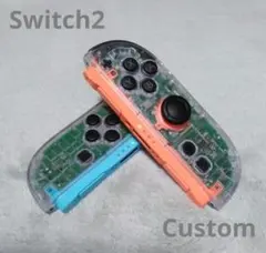 Switch2☆ジョイコン☆joy-con2☆クリアシェル【カスタム】