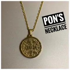 【CROSS】ゴールドネックレス