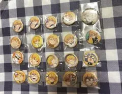 鬼滅の刃 キメツ学園 バレンタイン 缶バッジ 我妻善逸 20点 ufotable