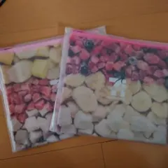 HappyくじセブンイレブンG賞スムージーフラットポーチ 2個セット