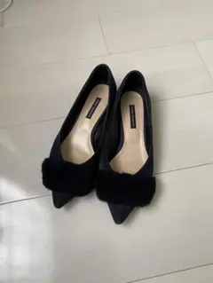 ファビオルスコーニ　ネイビー　フラット