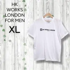 エイチケーワークスロンドンフォーメン　Tシャツ　プリントロゴ　大きいサイズ